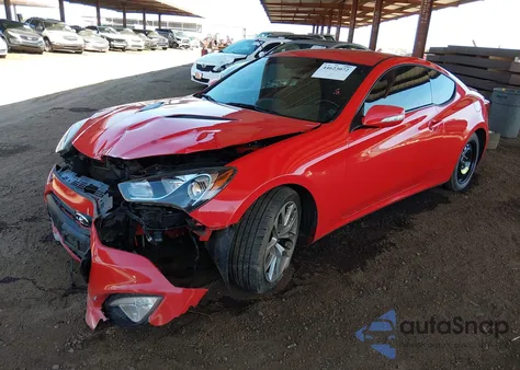 2015 Hyundai Genesis 3.8 Base из США, поврежденный, VIN KMHHT6KJ9FU128589